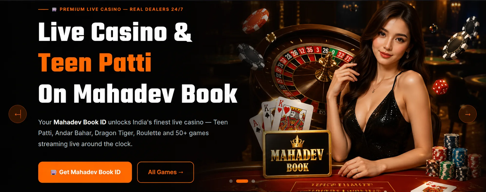 Mahadev Book Live Casino Teen Patti Andar Bahar 2026